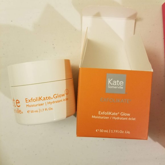 Kate Somerville - Exfolikate Glow Moisturizer + mini must haves NIB - Picture 2 of 5